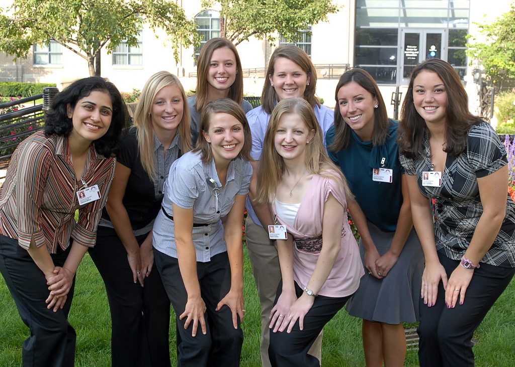 All of us! The 2010 class of Mt Carmel dietetic interns!