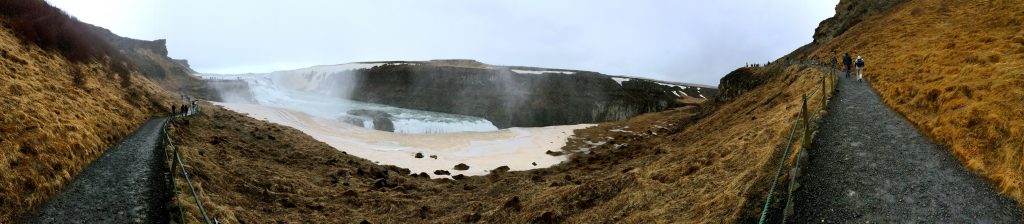 gulfoss waterfall iceland