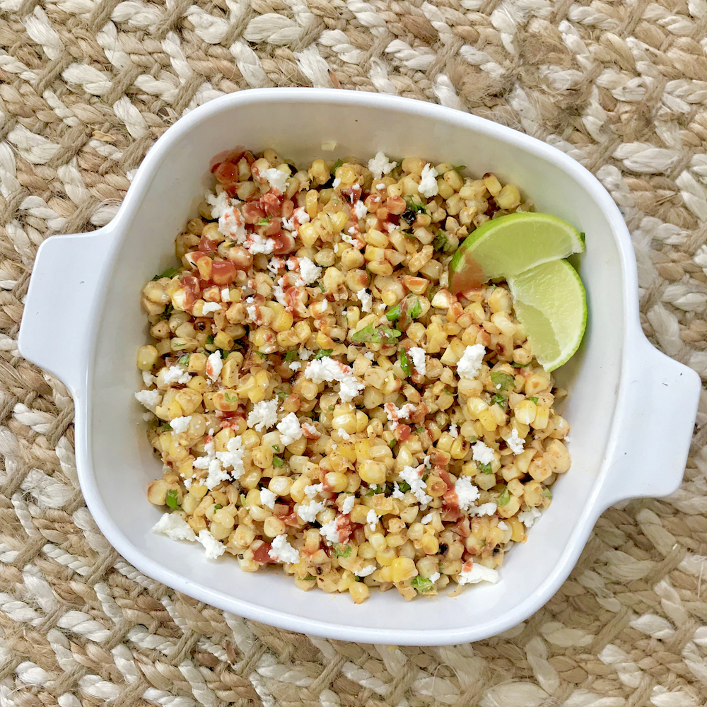 mexican street corn, healthy mexican corn recipe, elotes in a cup recipe