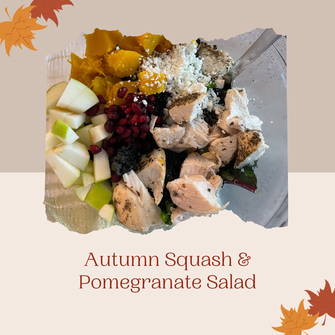 Autumn Squash and Pomegranate Salad