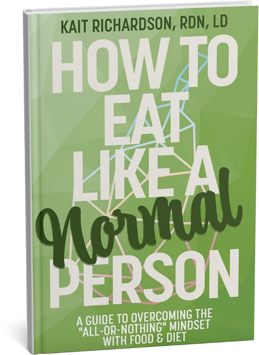 How to Eat Like a Normal Person book cover
