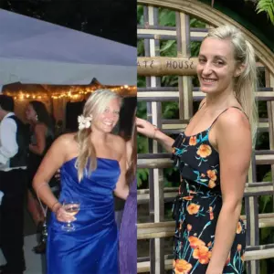 Megan before and after