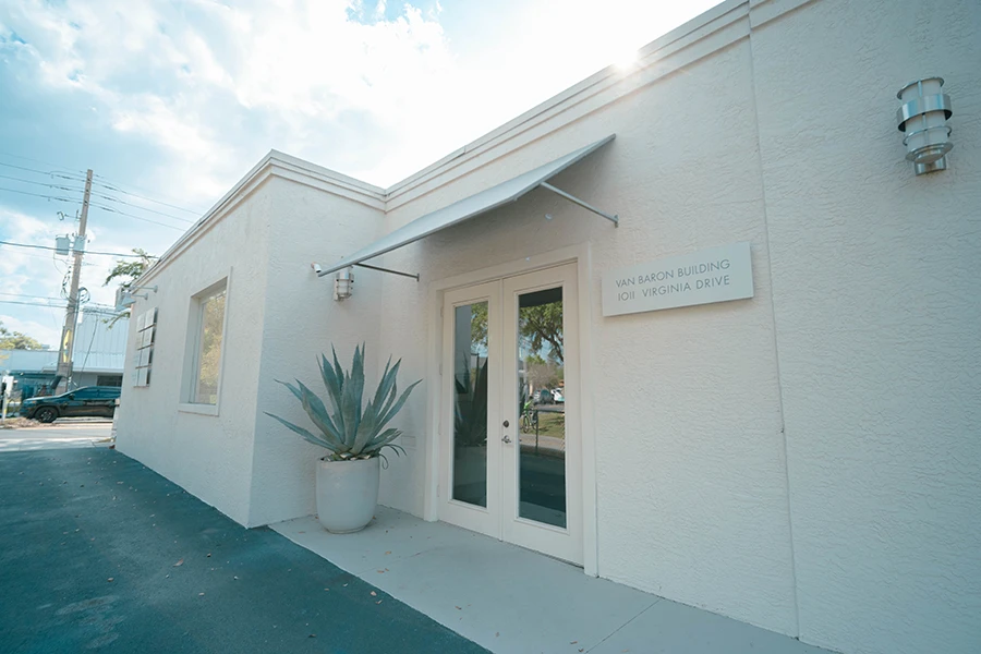 Van Baron Building Side Entrance