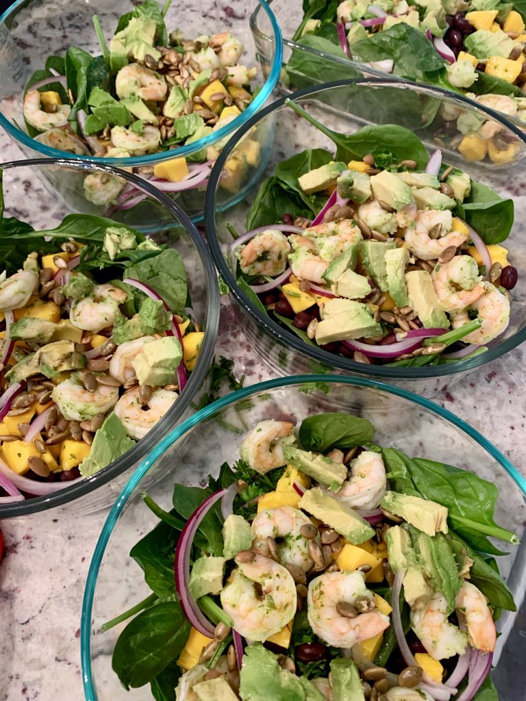 shrimp power bowl