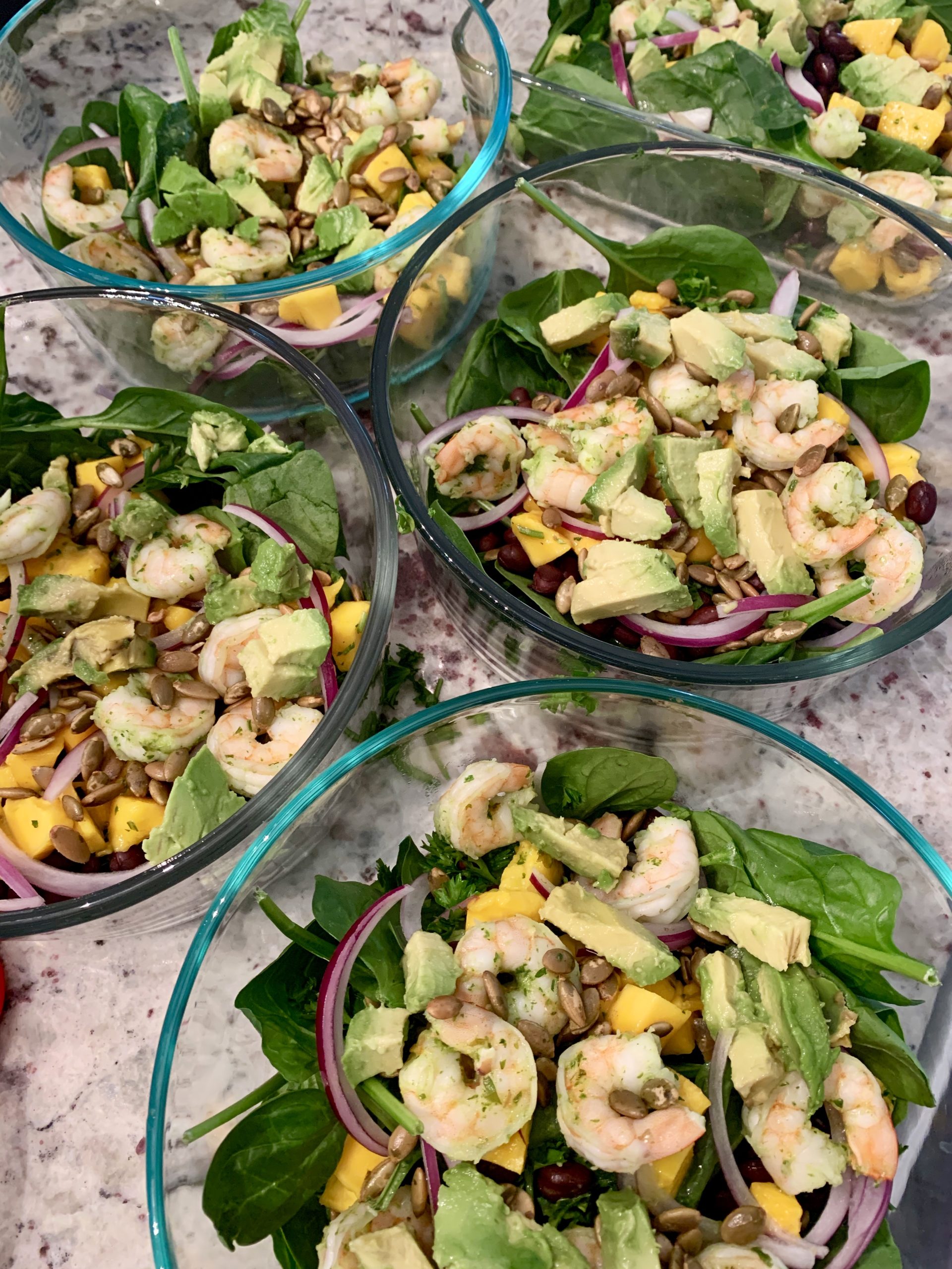 shrimp power bowl