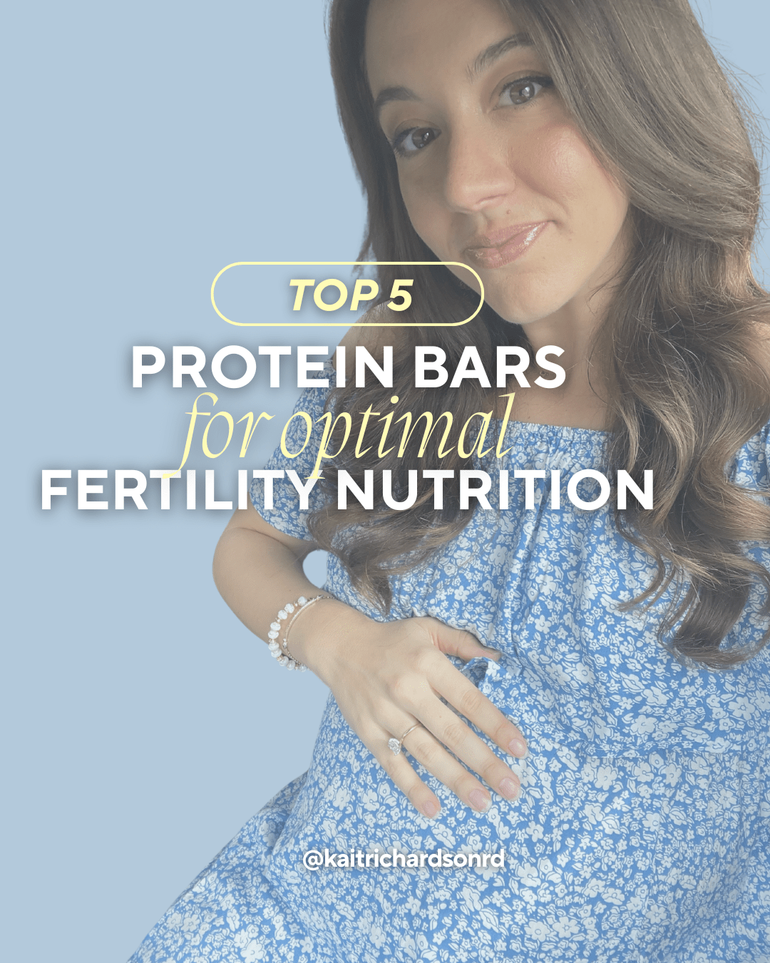 top 5 protein bars for fertility nutrition