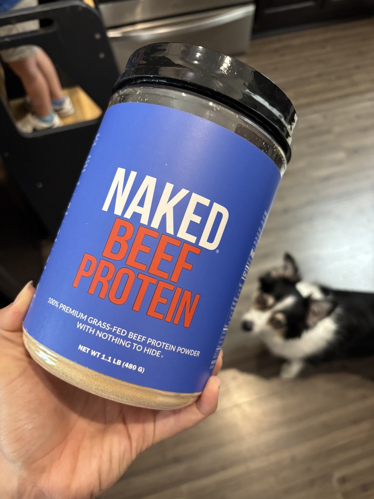Naked's beef protein powder